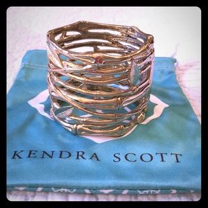 RARE Kendra Scott Bamboo Cuff Bracelet
